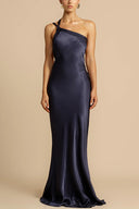 Silhouette Grace – Abito aderente monospalla