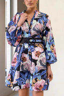 Rochie casual cu cordon în talie