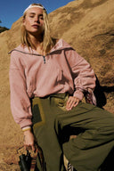 Veste légère à capuche avec poches Fern - Crêpe