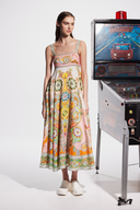 Estelle Spaghetti Paisley Maxi Kjole