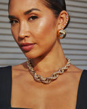 Collana Spessa Intrecciata Rope You In