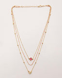 Collana a strati con ciondolo Starlight