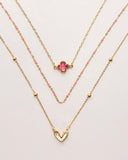 Collana a strati con ciondolo Starlight