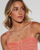 Collana a strati con ciondolo Starlight