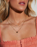 Collana a strati con ciondolo Starlight