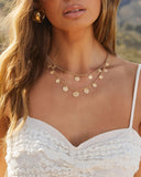 Collana a strati scintillante Gypsy
