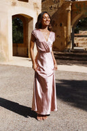 Vestido Maxi Selma - Rosa Empolvado