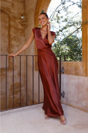 Vestido Maxi Selma - Ferrugem