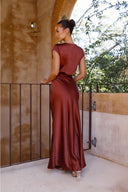 Vestido Maxi Selma - Ferrugem