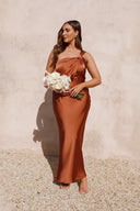 Vestido Maxi Greta - Cobre