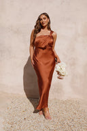 Vestido Maxi Greta - Cobre