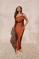 Vestido Maxi Greta - Cobre