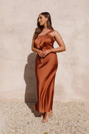 Vestido Maxi Greta - Cobre