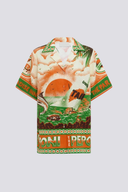 Léocadie Shorts-Set mit kurzem Arm und Sonnenuntergangs-Print