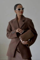Hoch taillierter Slim-Fit-Blazer