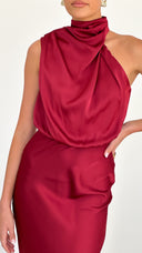 Vestido Maxi Esther - Vinho