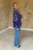 Vintage-Karussell-Bluse