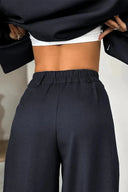 Set pantaloni office uni pentru toamnă-iarnă