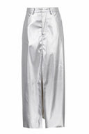 Andrey Metallic Maxirock mit Schlitz
