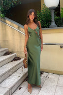 Vestito Maxi Isadora - Olive