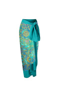 Boho zwempak met ruches en print set