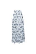 Traje de baño entero con estampado de ojo turco