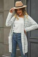 Pate Strickjacke mit Taschen - Grau