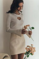 Maglia con intaglio a forma di cuore
