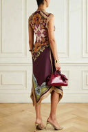 Midi-Kleid mit Quastenverzierung
