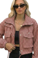 Kurze Jacke im amerikanischen Stil
