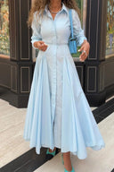 Abito Maxi Azzurro Chiaro
