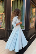 Abito Maxi Azzurro Chiaro