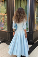 Abito Maxi Azzurro Chiaro