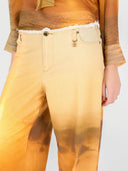 Jeans con stampa Sunset