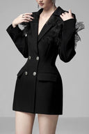 Joanne Spitzen Mini Blazer Kleid