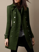 Manteau en laine pour femme automne et hiver