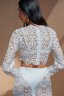 Σετ Lena Floral Hollow Out