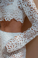 Σετ Lena Floral Hollow Out