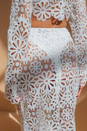 Σετ Lena Floral Hollow Out