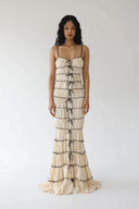Melissa flæse tunnel maxi-kjole