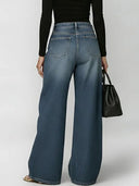 Statement Nitte Detalje Høj Talje Ballon Jeans