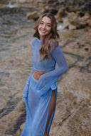 Ensemble tricot crochet Rosalie