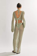 Ensemble tricot crochet Rosalie