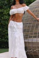 Vera Besticktes Spitzen-Set